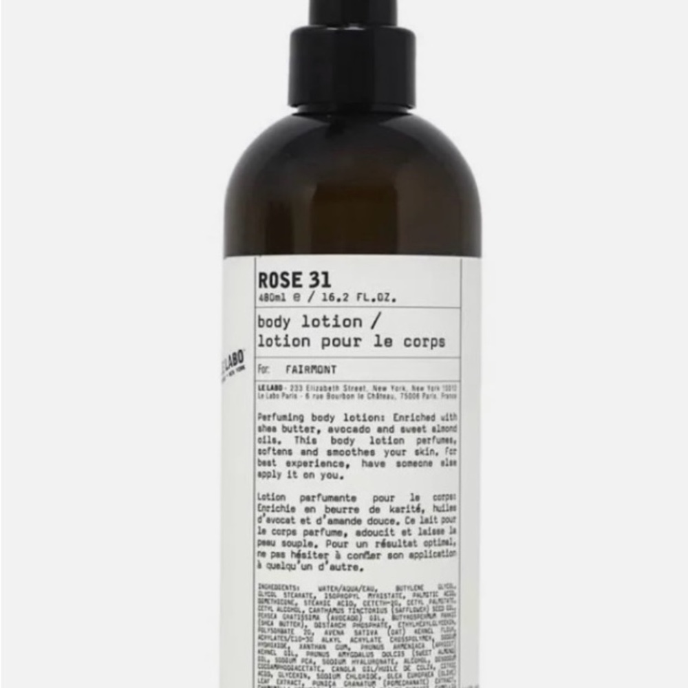 Le Labo Rose 31 Body Lotion